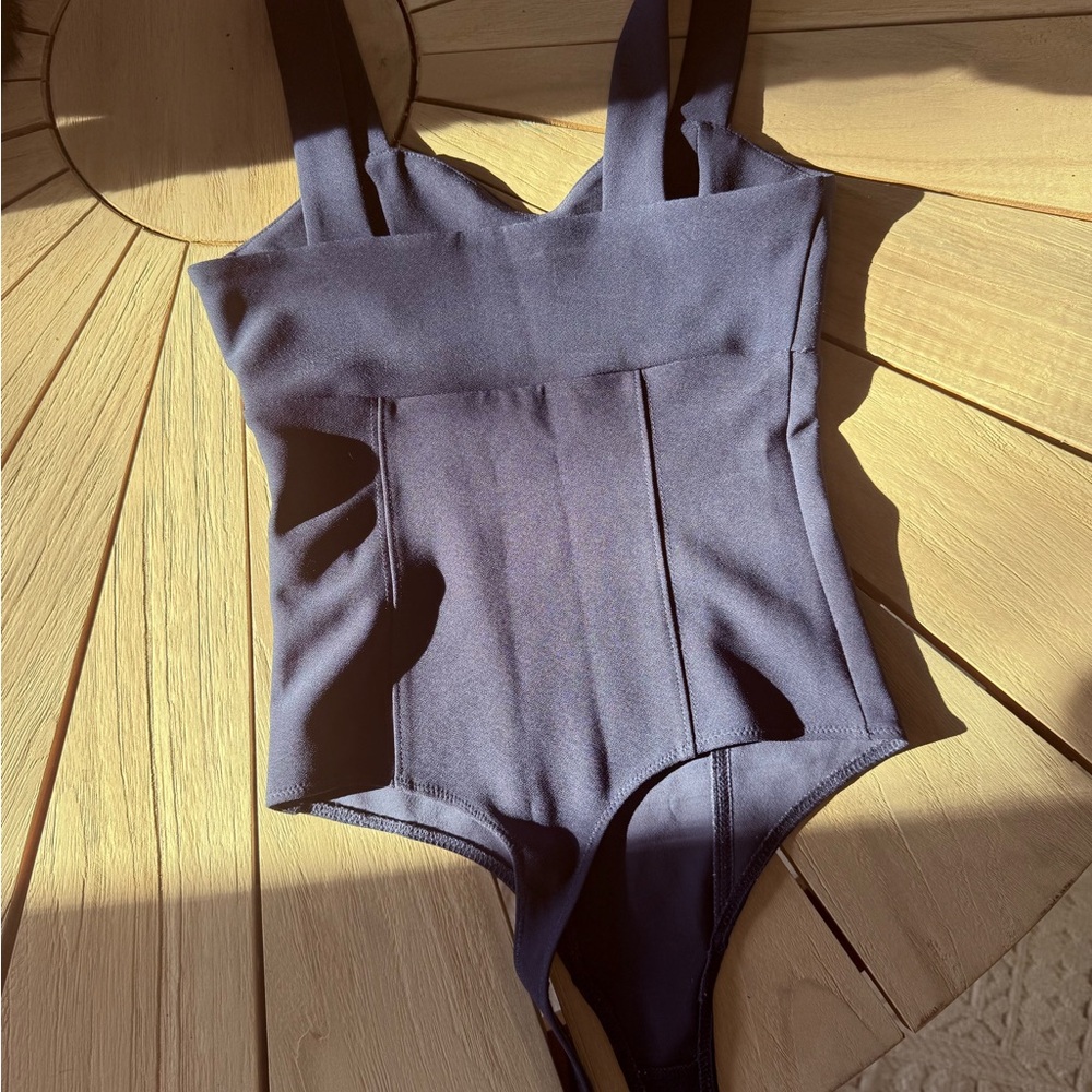 Abercrombie bodysuit in Navy Blue XS